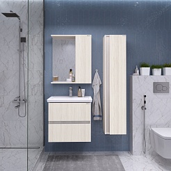 Grossman Тумба с раковиной Юнит 60 подвесная кадена лайт – фотография-8